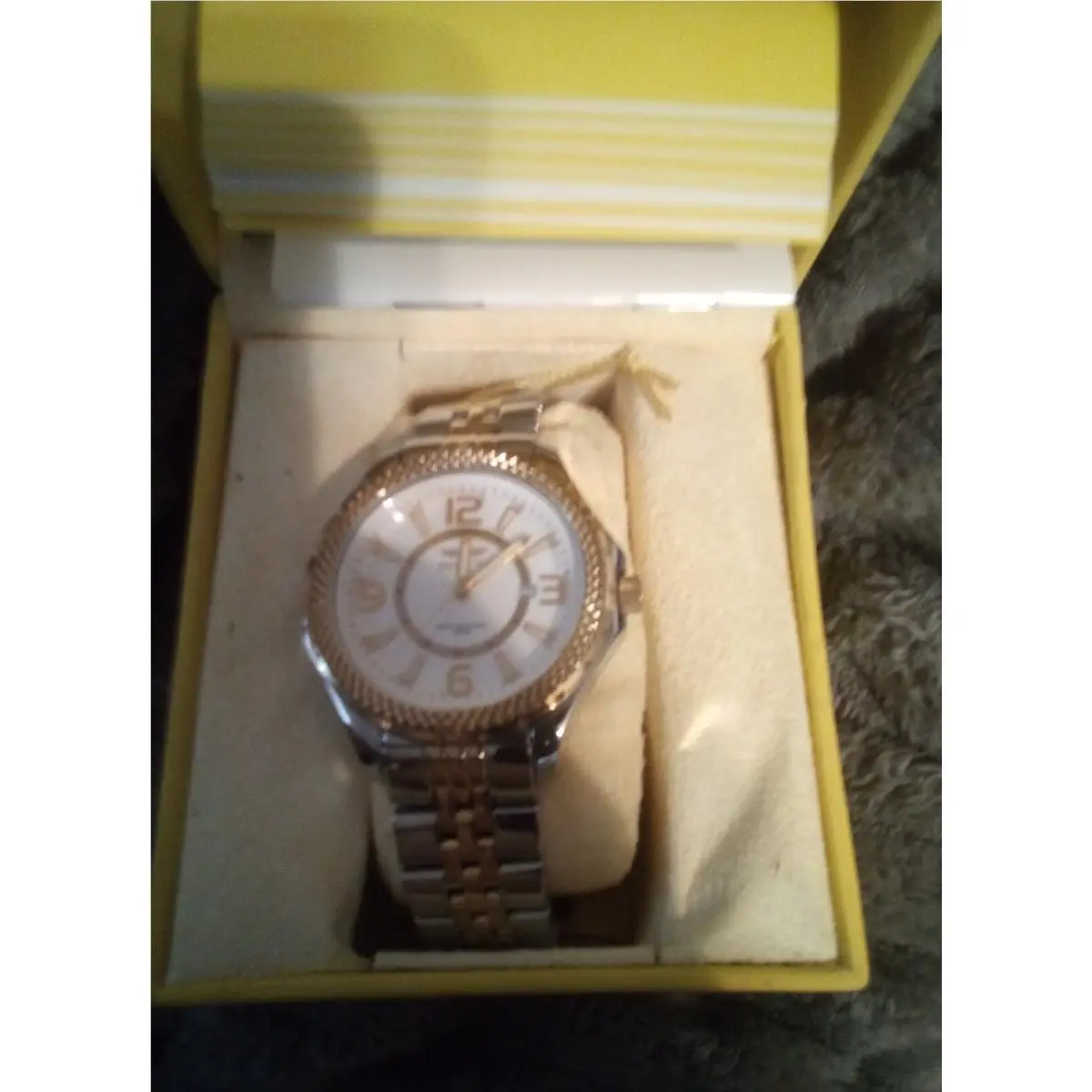 48mm Gold/silver Stainless Steel Case with Gold/silver by Invicta