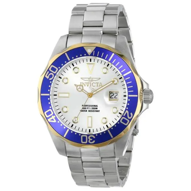 Invicta 14543 Professional Men`s W/r 200 M Date Stainless Steel Watch