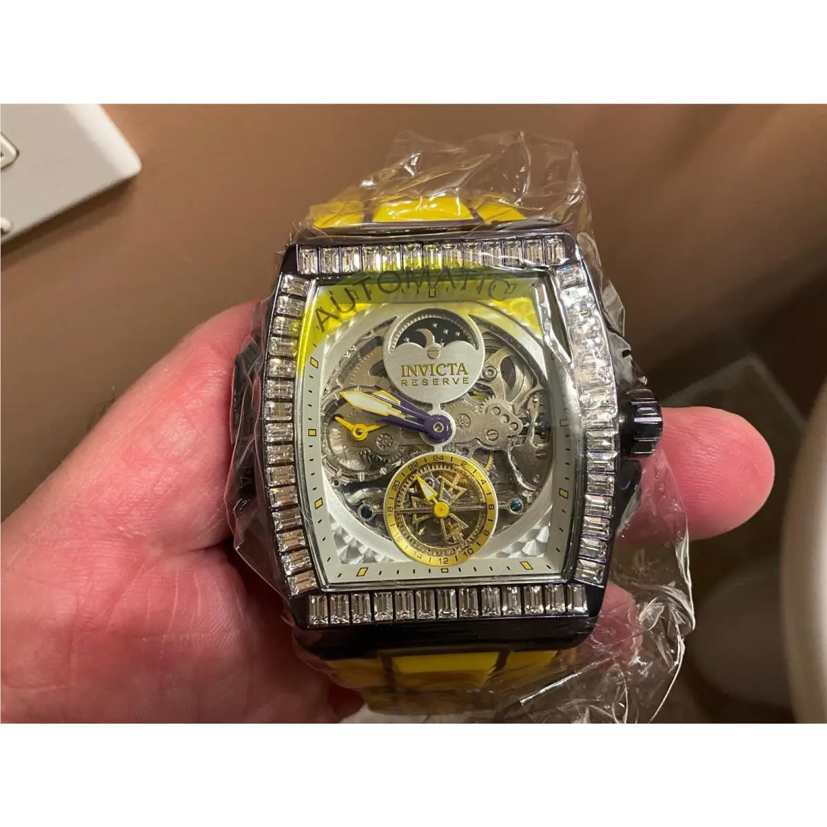 Invicta Reserve S1 Diablo 22 Jewel Skeleton Automatic Model 43431