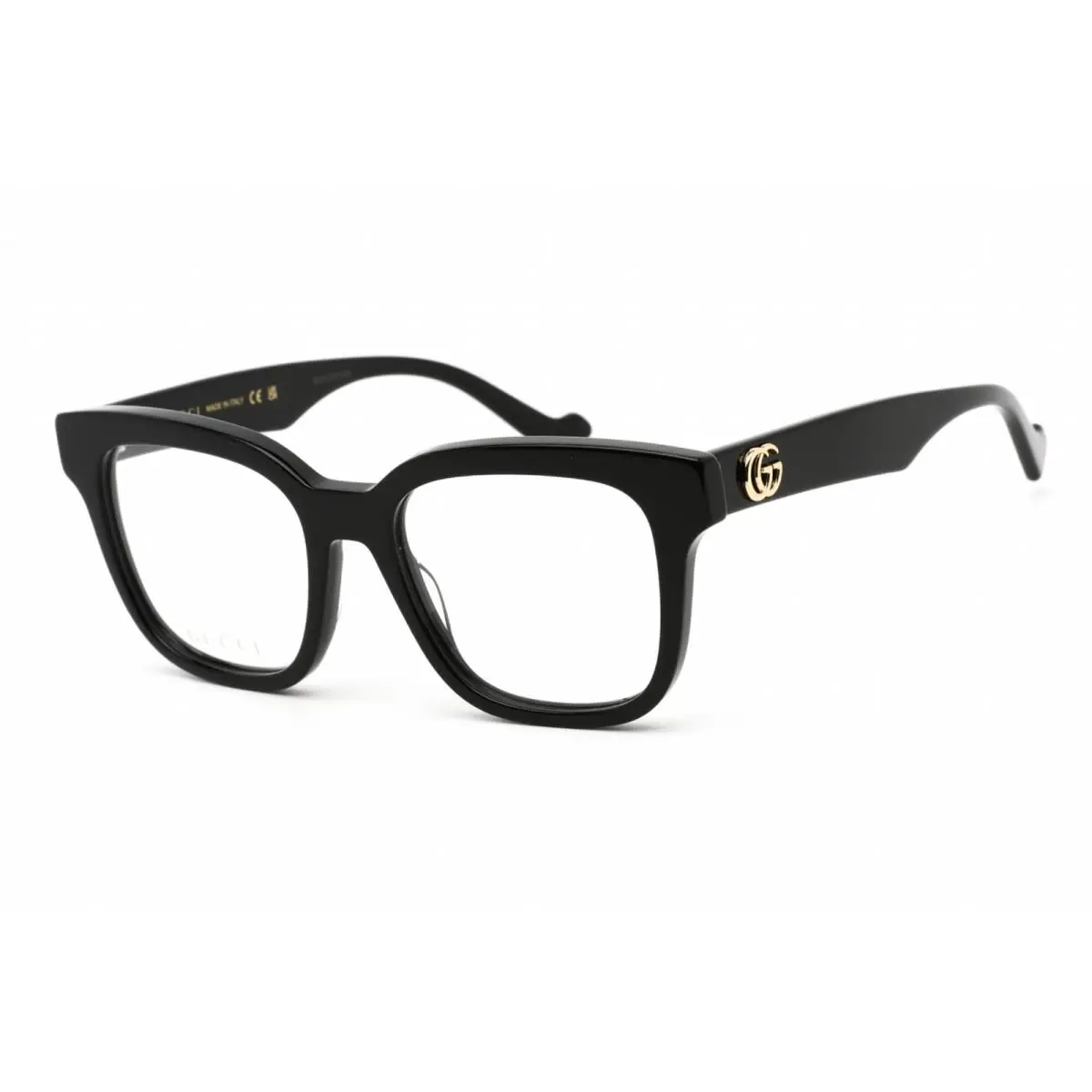 Women`s Eyeglasses Black Acetate Full Rim Square Shape Frame GG0958O 004 by Gucci