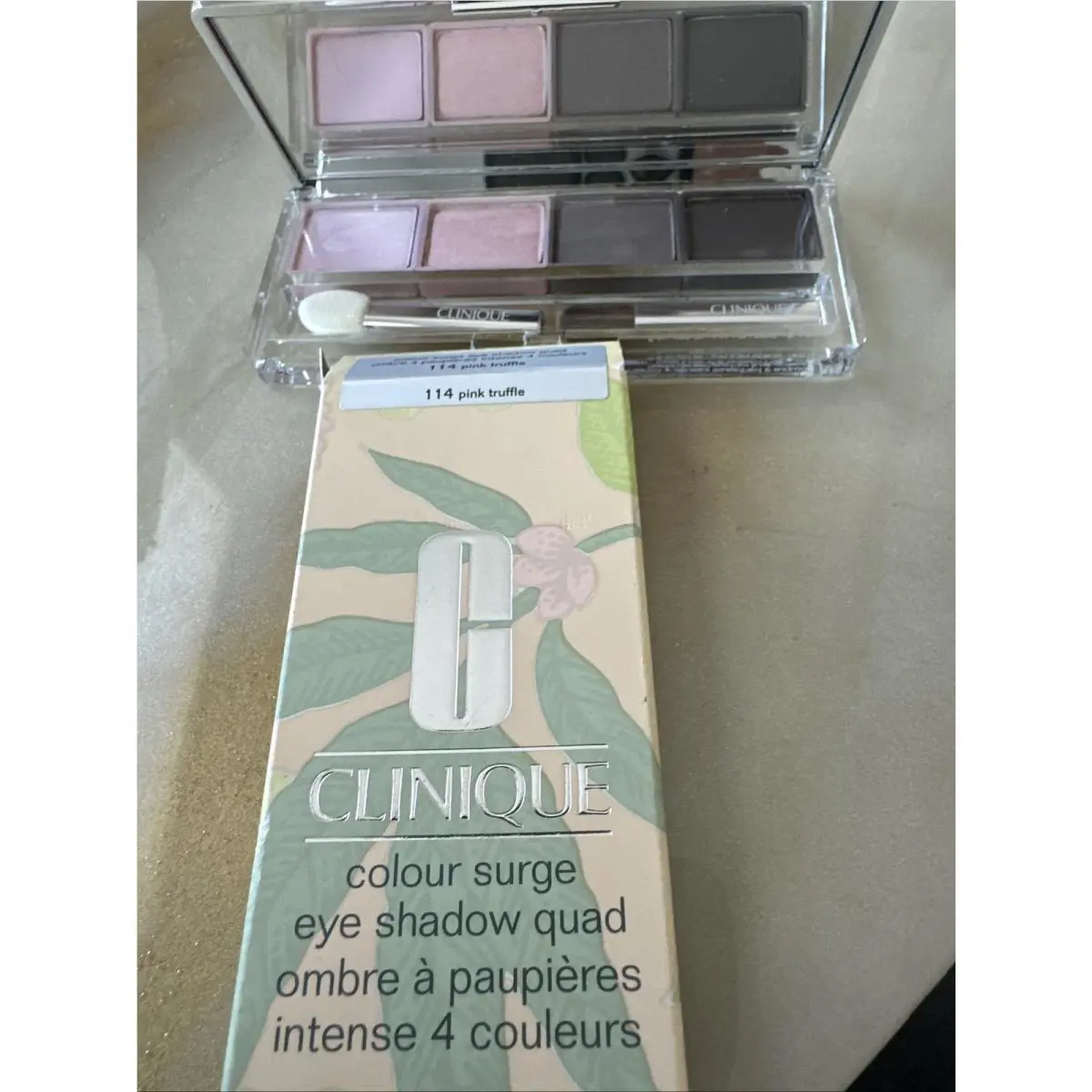 Very Rare Clinique Colour Surge Pink Truffles .16oz 4.8g 114
