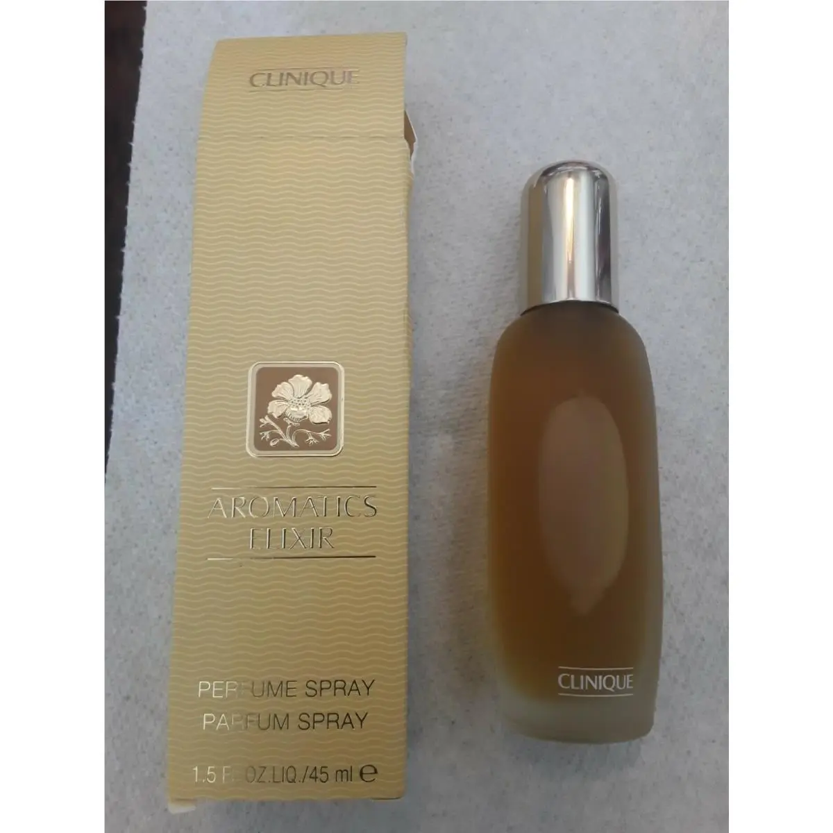 Aromatics Elixir by Clinique For Women 1.5 oz Perfume Beware of Fakes on