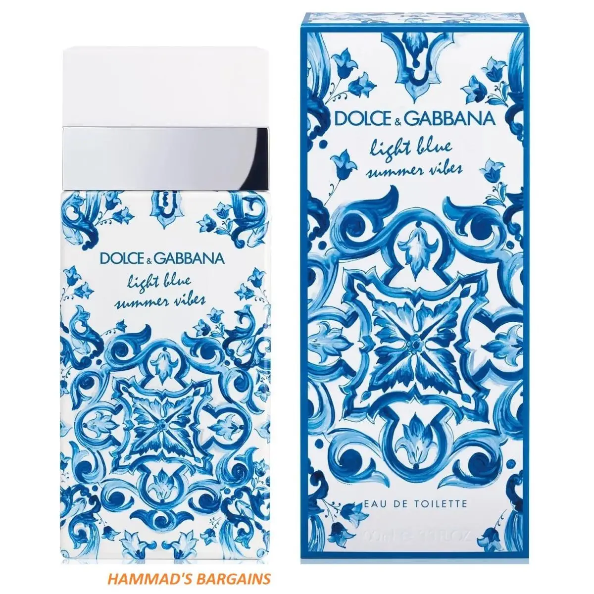 Dolce Gabbana Light Blue Summer Vibes Edt 3.3 OZ / 100 ML For Women