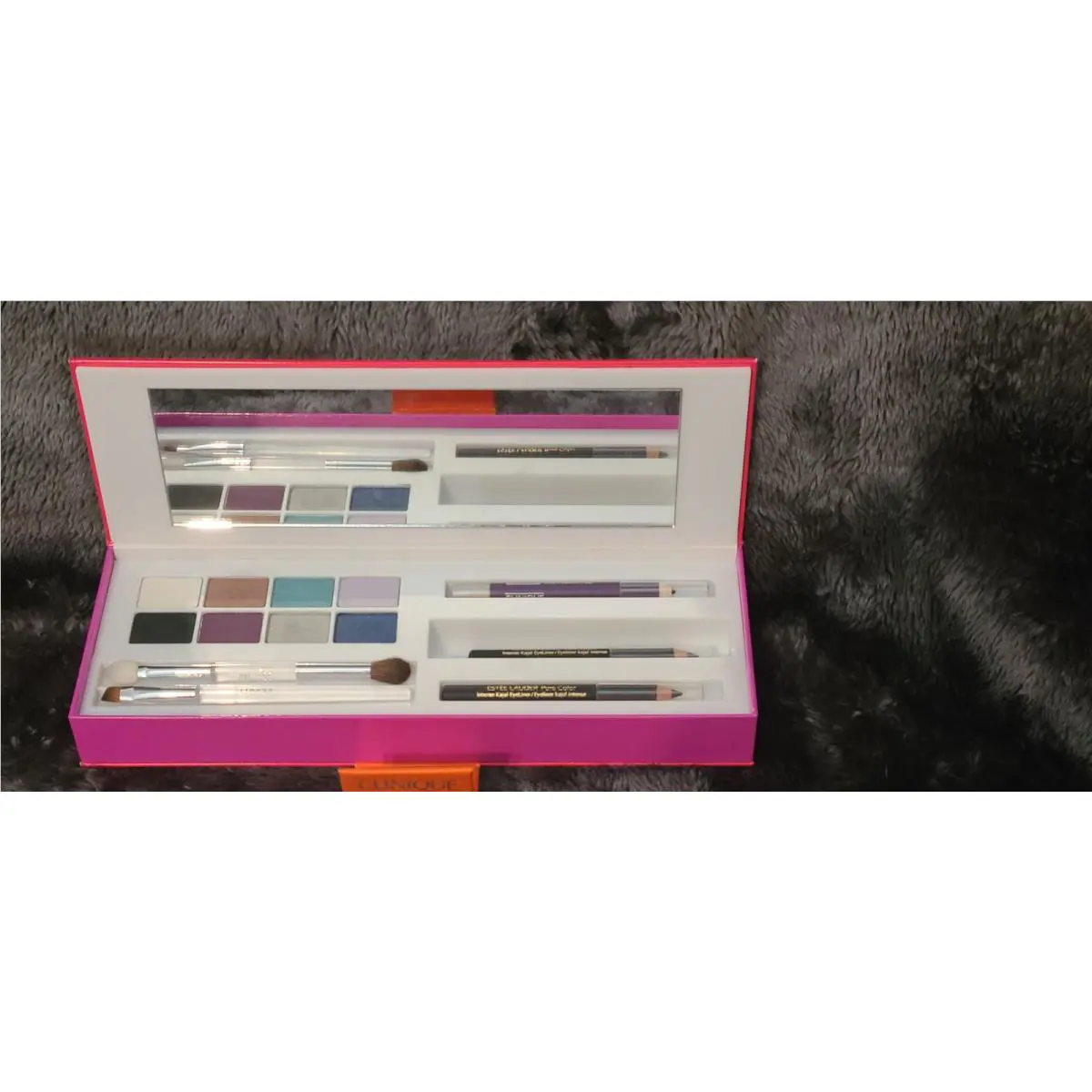 Clinique Party Eyes Holiday Makeup Set Eyeshadow Palette Eyeliners Brushes