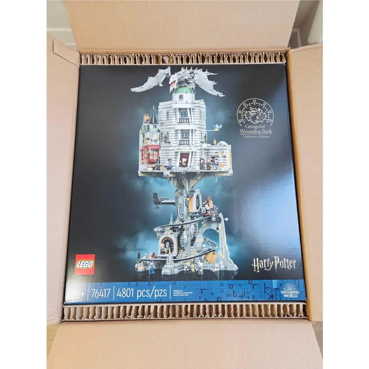 Lego Harry Potter Gringotts Wizarding Bank Collectors` Edition 76417