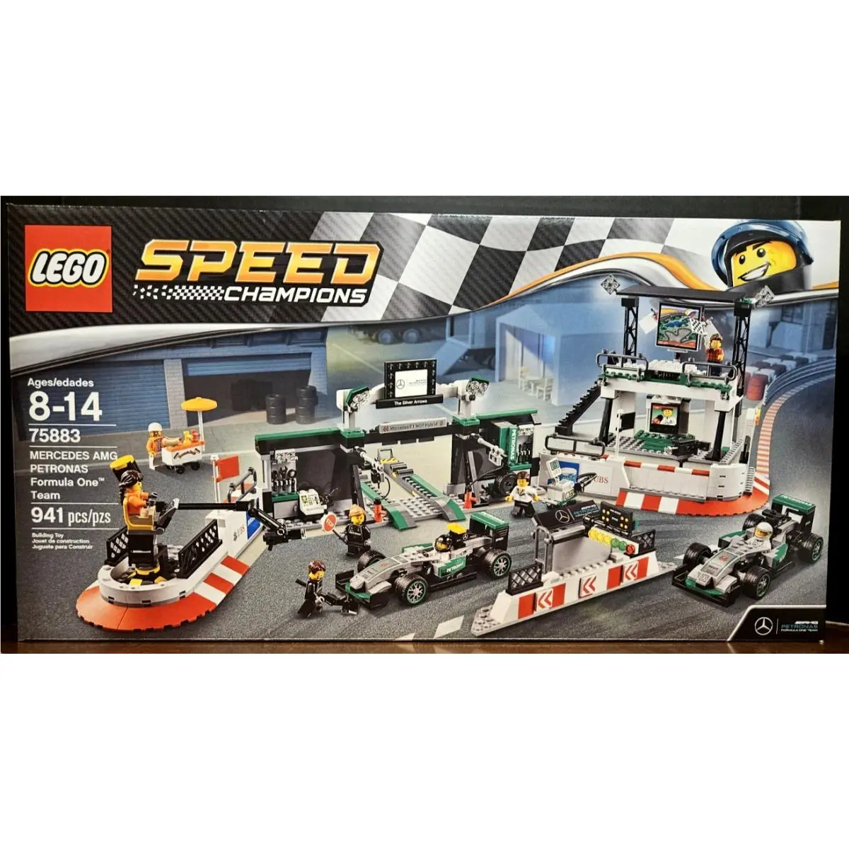 Lego Speed Champions Mercedes Amg Petronas Formula One Team 75883