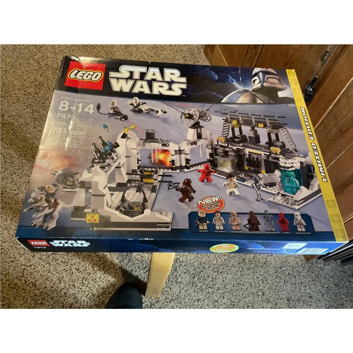 Lego Star Wars Hoth Echo Base Set 7879 Le. Box Shows Slight Wear