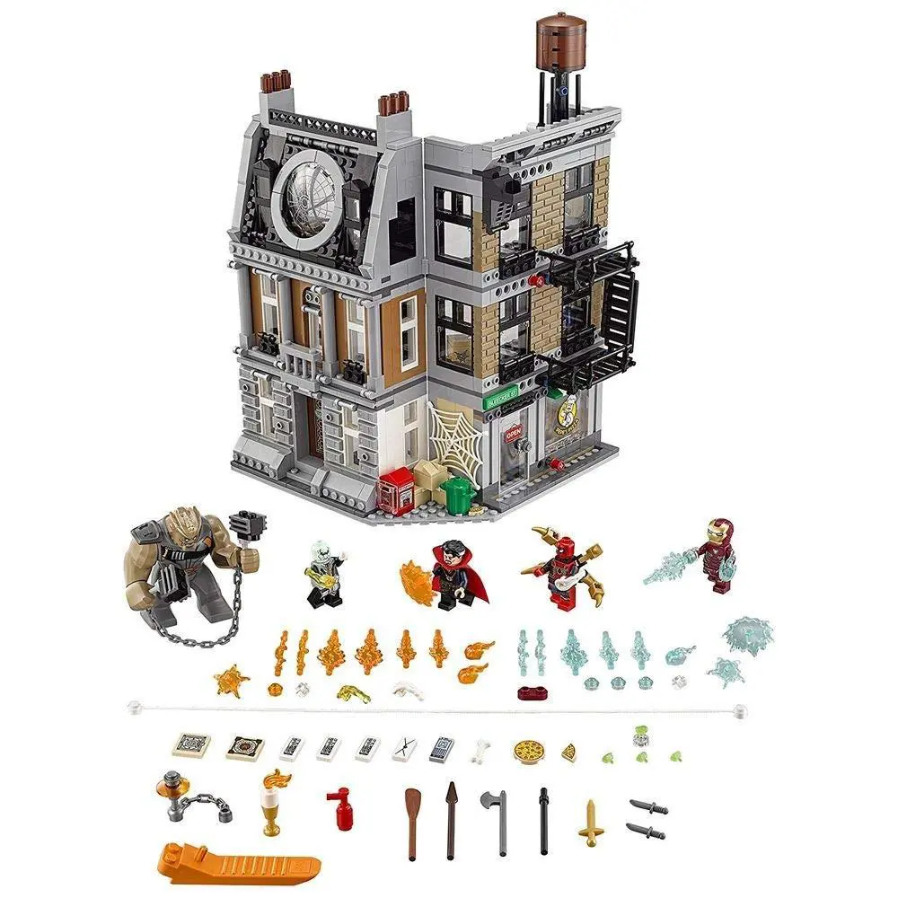 Lego Marvel Super Heroes Avengers Infinity War Sanctum Sanctorum Showdown 76108