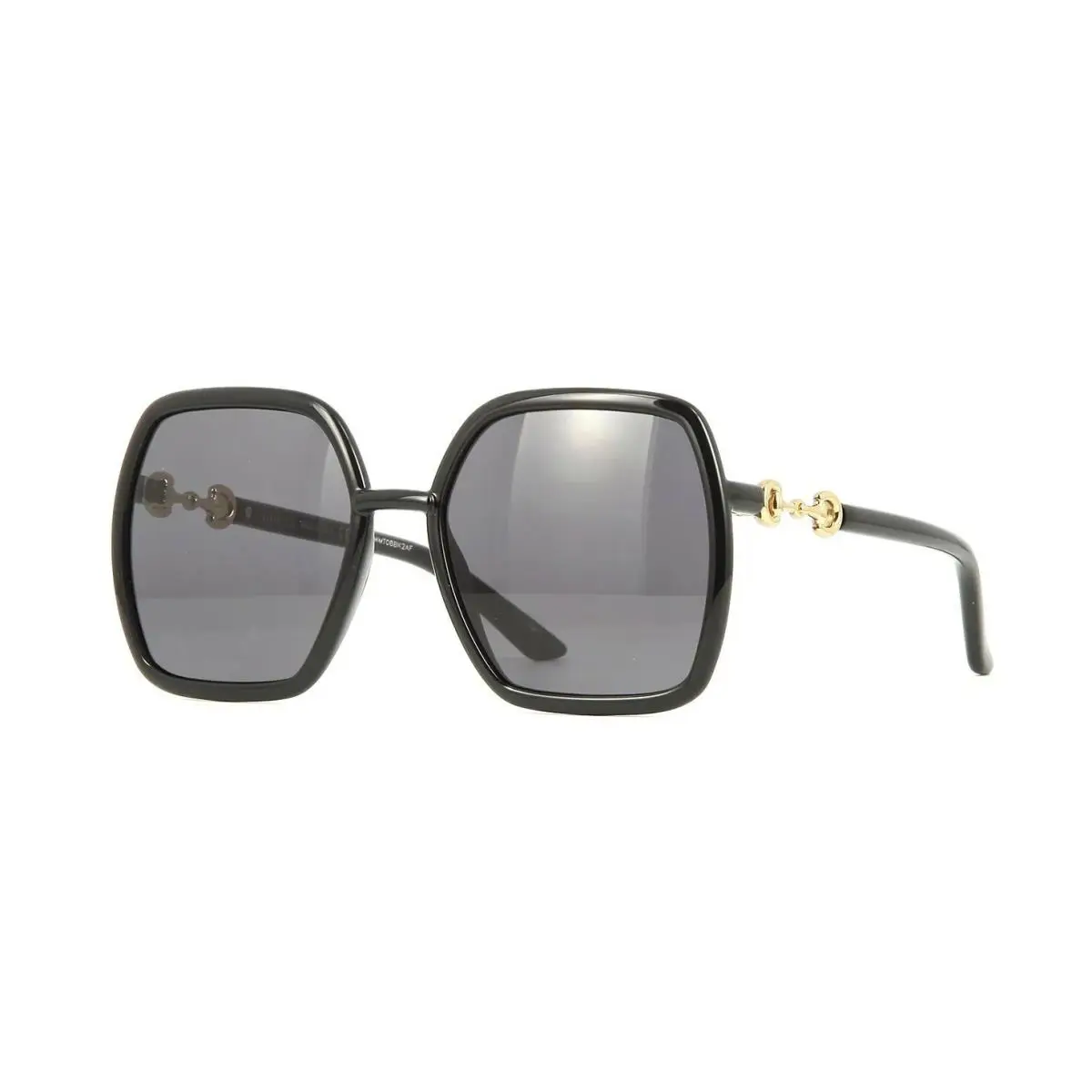 Gucci GG0890S Black Gold/grey 001 Sunglasses
