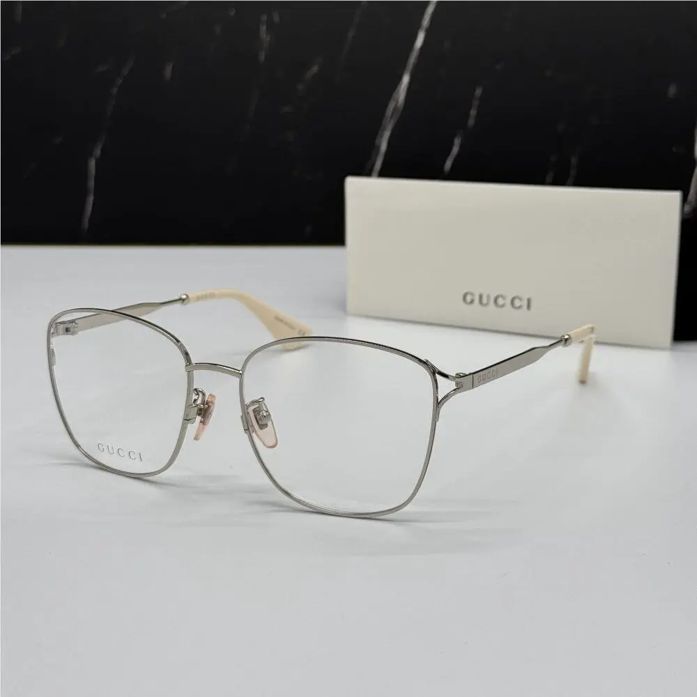 GG0819OA 003 Gucci Silver Women Gucci Eyeglasses