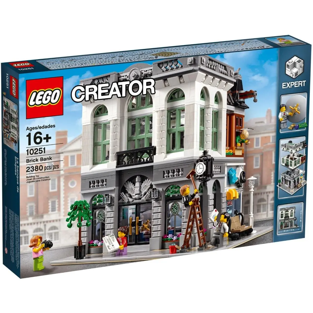 Lego 10251 - Creator - Brick Bank - Corner Building - Box