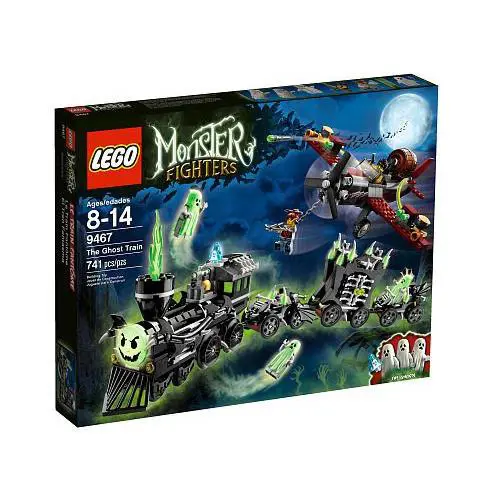 Lego The Ghost Train 9467 Monster Fighters Minifigure Building Set