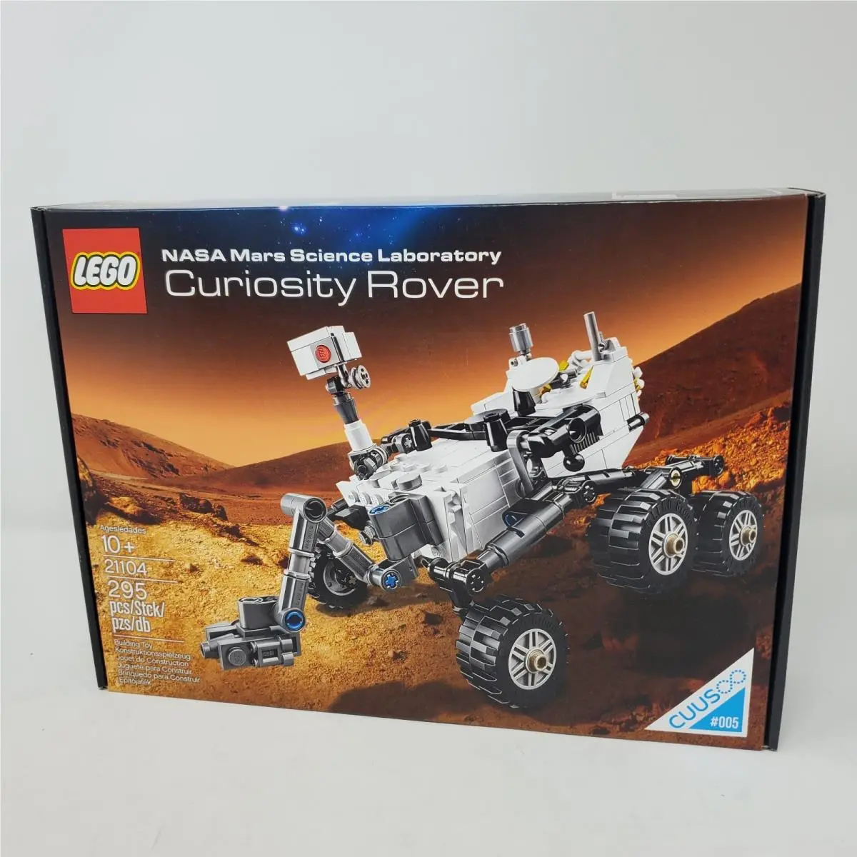 Lego Ideas Nasa Mars Science Laboratory Curiosity Rover 21104