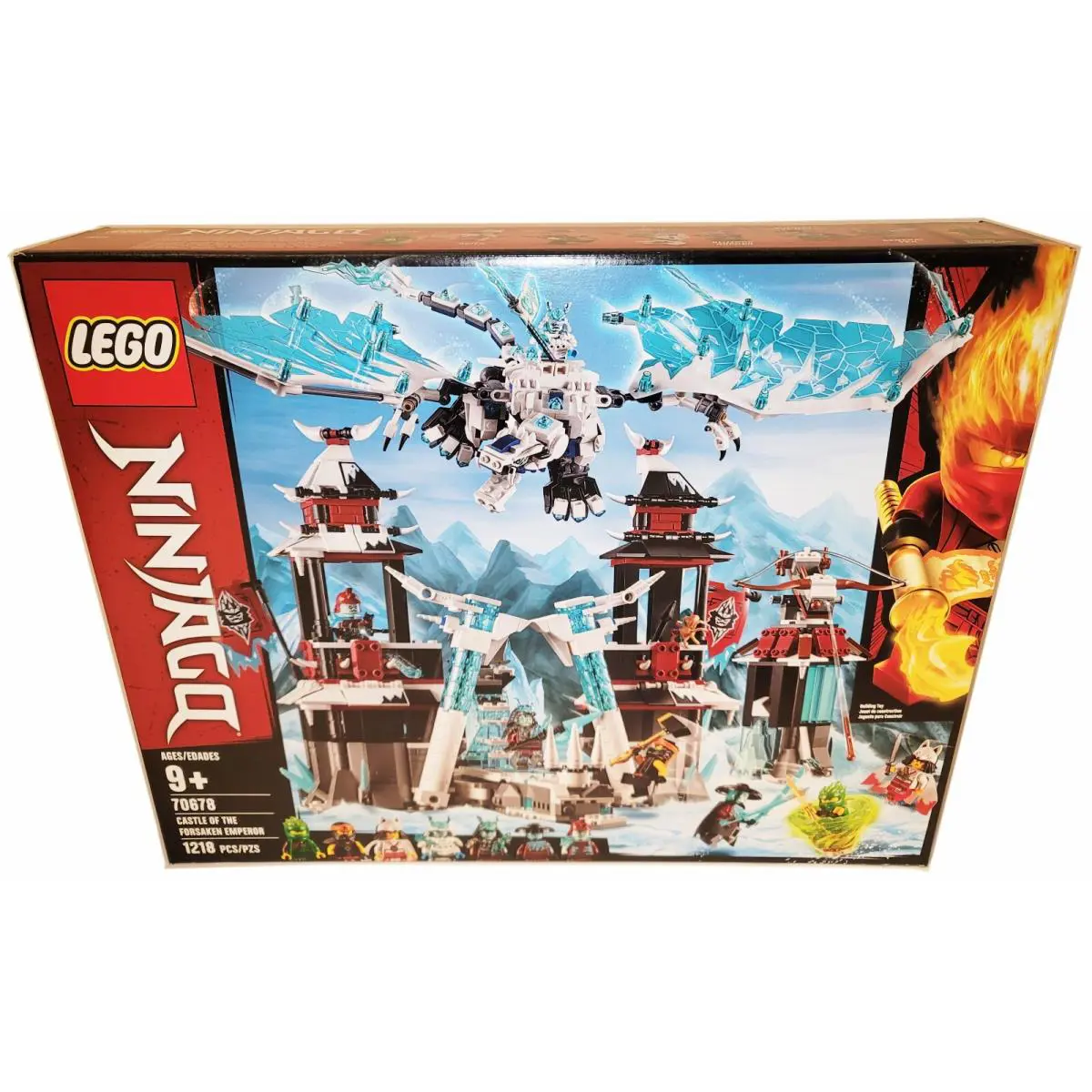 Lego 70678 Castle of The Forsaken Emperor Ninjago Lloyd FS Cole Akita Zane Ice