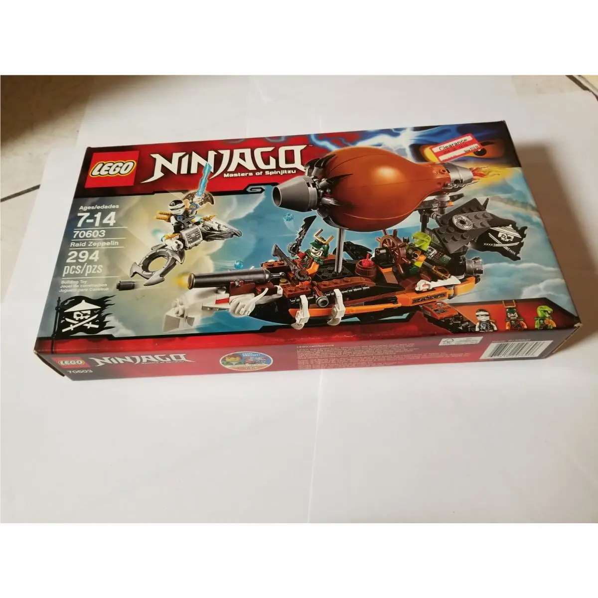 Lego Ninjago Tiger Widow Island 70604