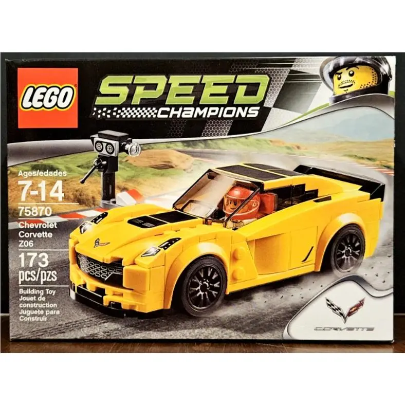 Lego Speed Champions Chevrolet Corvette Z06 75870