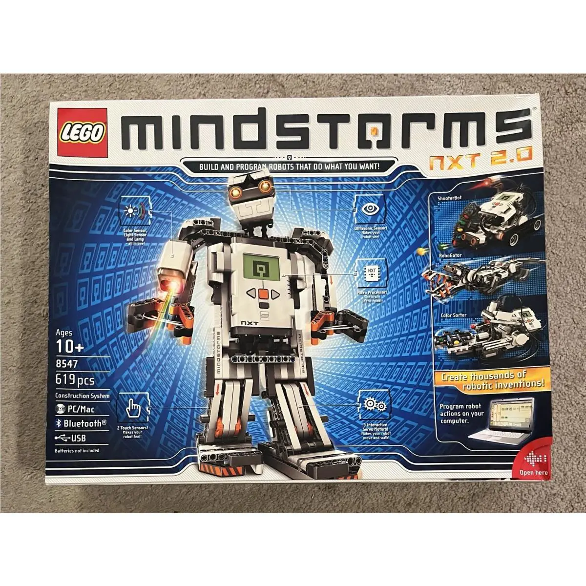 Lego 8547 Mindstorms Nxt 2.0 Dented Box 2009
