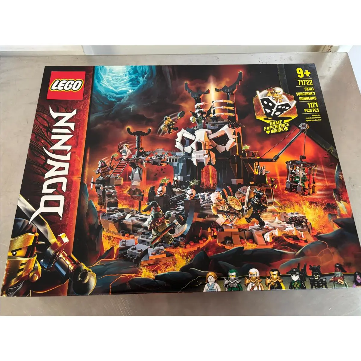 Lego Ninjago: Skull Sorcerer`s Dungeons 71722 Retired Set