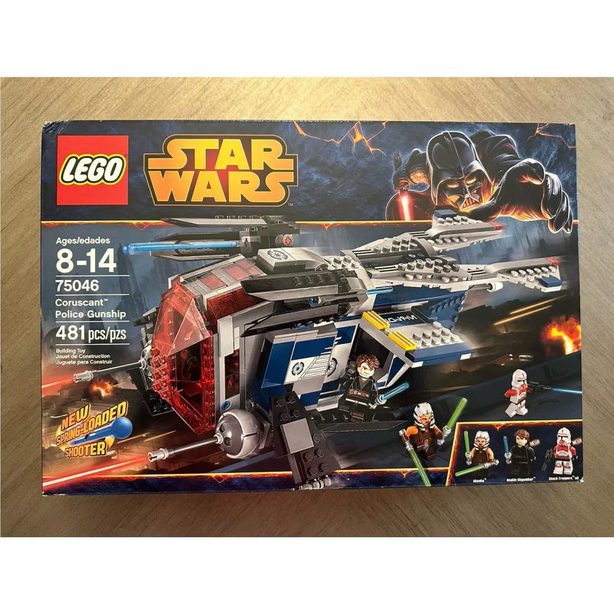 Lego 75046 Star Wars Coruscant Police Gunship - Dented Corner
