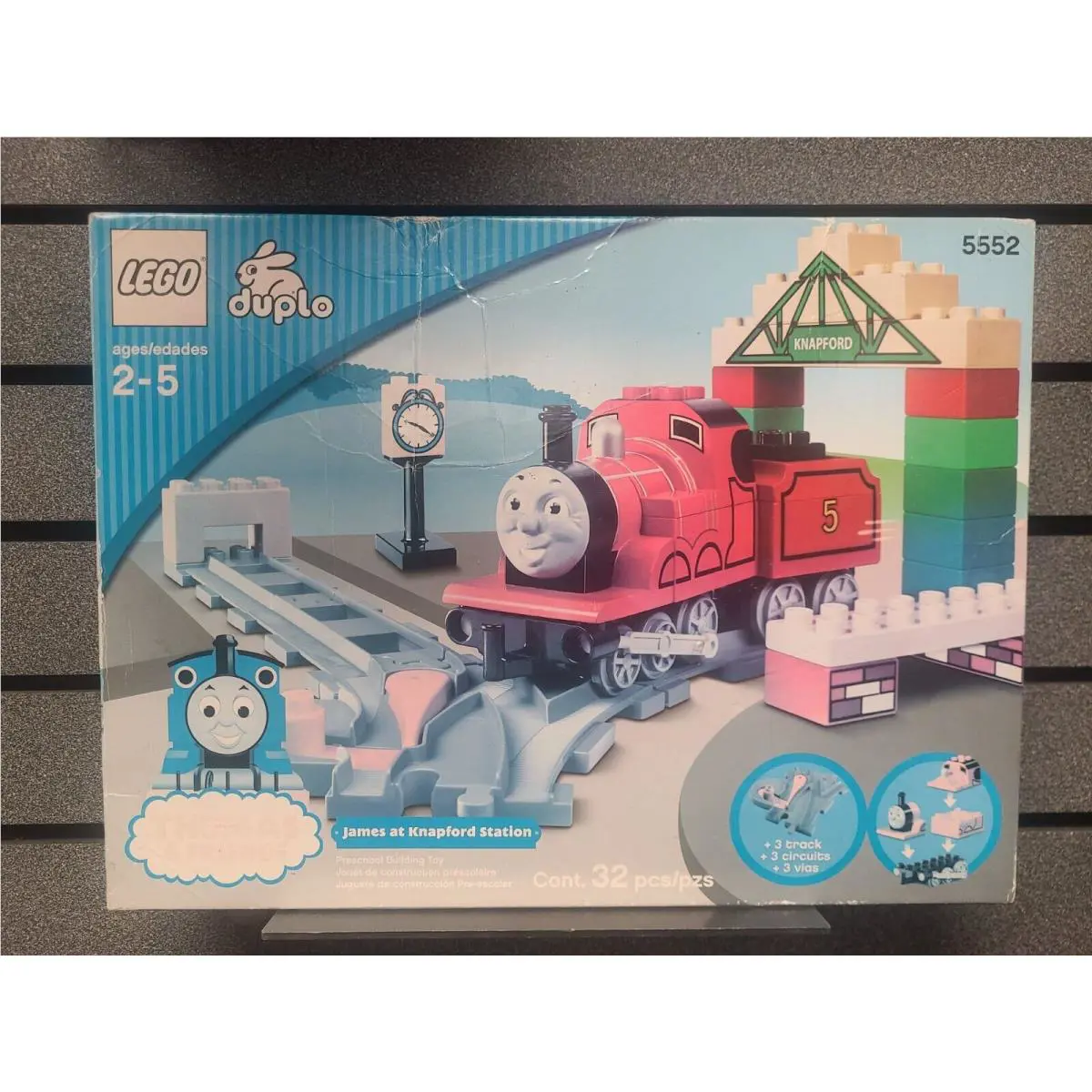 Lego Thomas Friends Knapford Station Set 5552 Faded Box Ships Fast