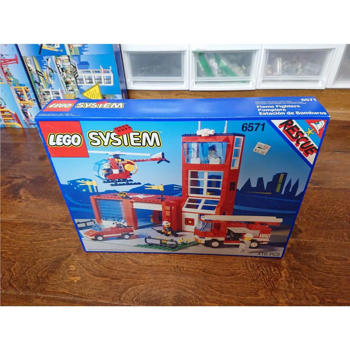 Lego Classic Town Set 6571 Flame Fighters Complete