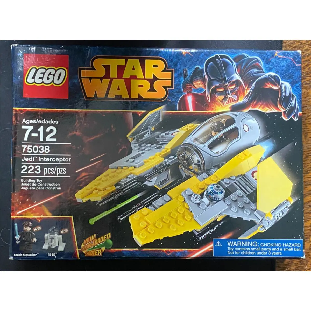 Retired Lego Star Wars Jedi Interceptor 75038