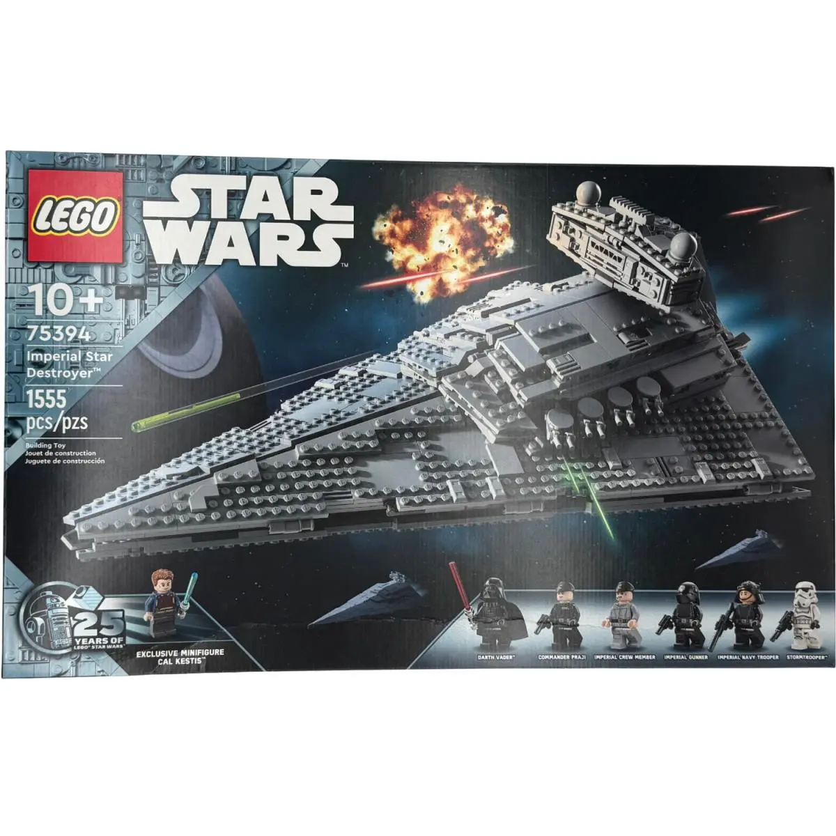 Lego Star Wars Imperial Star Destroyer Building Toy Set 1555 Pcs For Kids 10+
