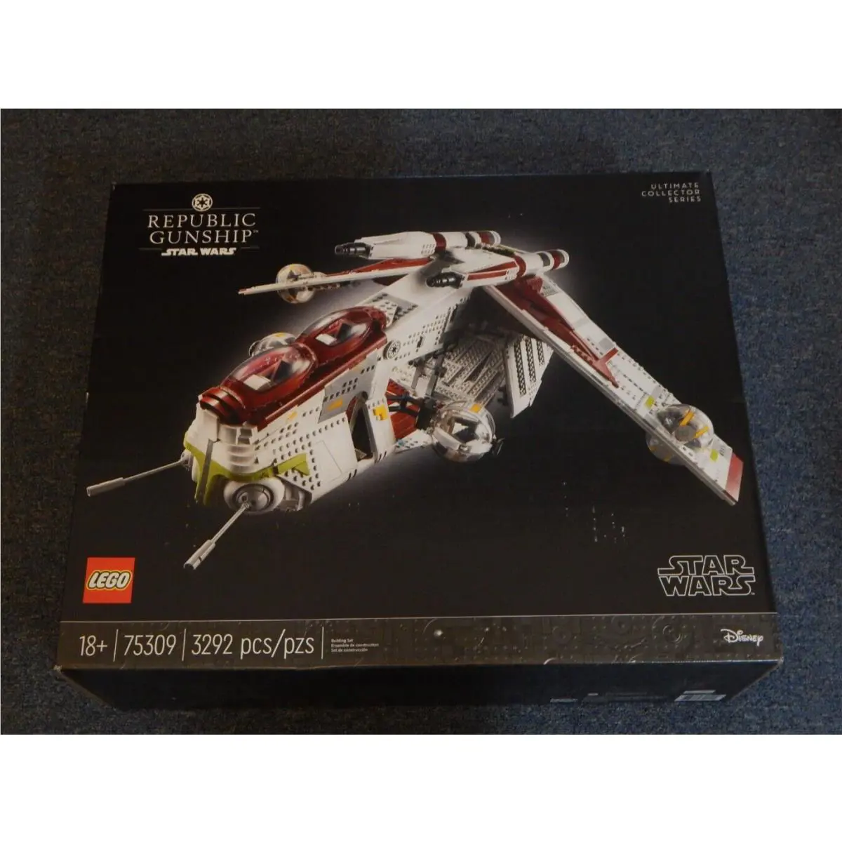 Lego Star Wars Republic Gunship 75309 Building Kit Collectible Set 3292 Pieces