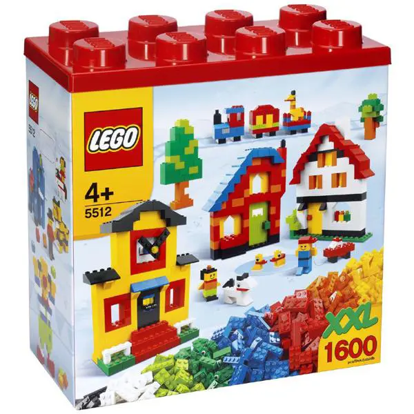 Retired Lego 5512 Classic Bricks and Houses 1600 Pcs IN Box