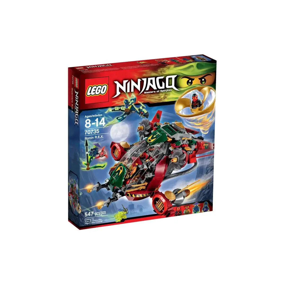 Lego Ronin R.e.x. 70735 Ninjago Minifigure Building Set
