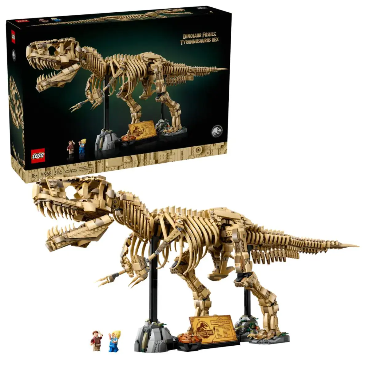 Lego Jurassic Park Dinosaur Fossils: Tyrannosaurus Rex 76968