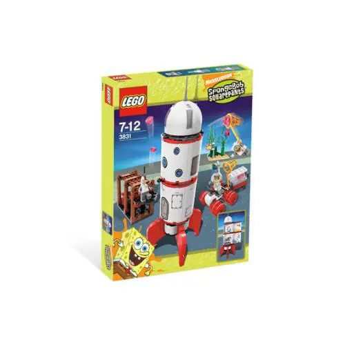 Lego Rocket Ride 3831 Spongebob Squarepants Minifigure Building Set