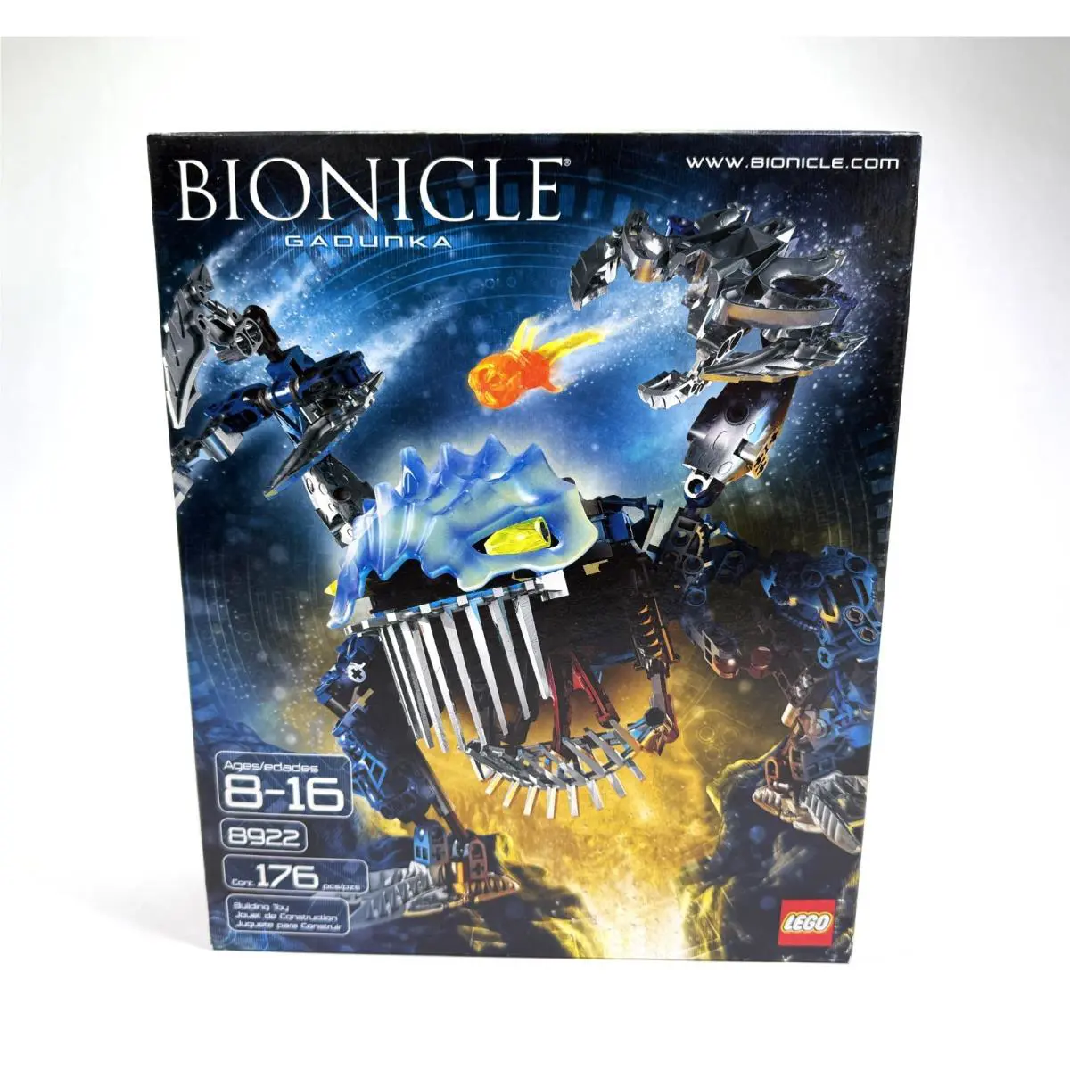 Lego 8922 Bionicle Gadunka Glow-in-the-dark Squid Ammo Shooter