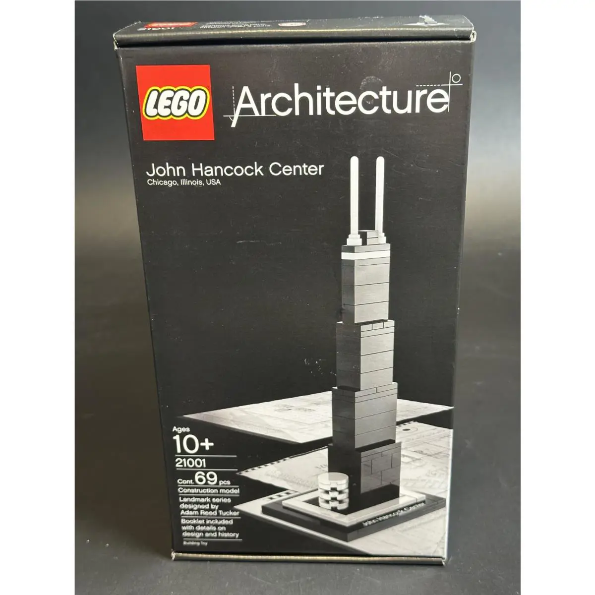Lego 21001 Architecture John Hancock Center Set in Box Vintage 2008