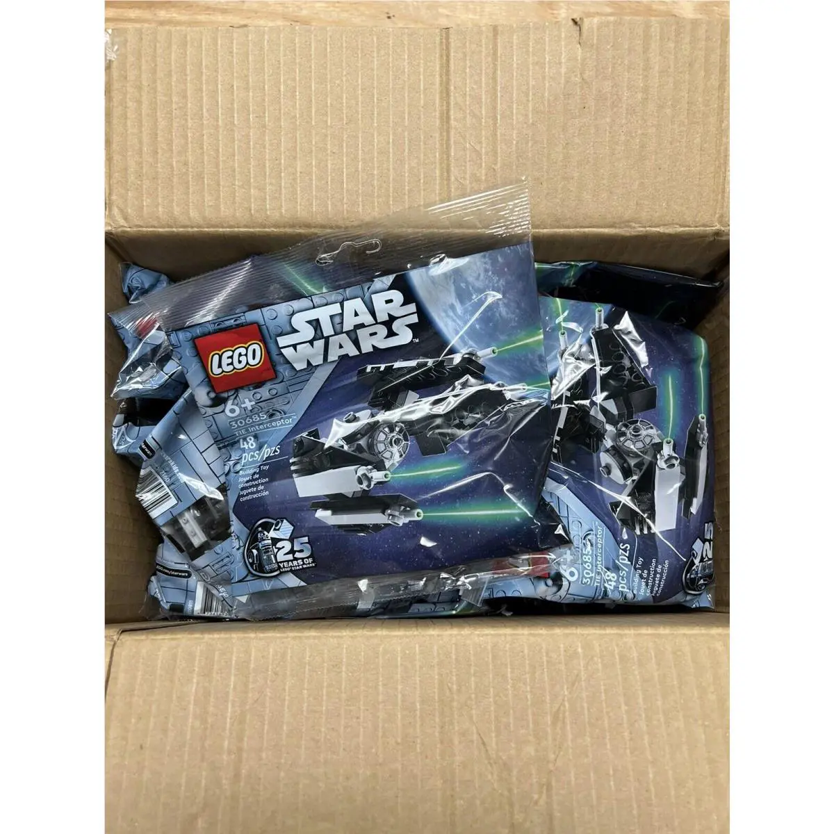 Lego Star Wars Tie Interceptor 30685 Poly Bag Set Pack OF 31 Polybags