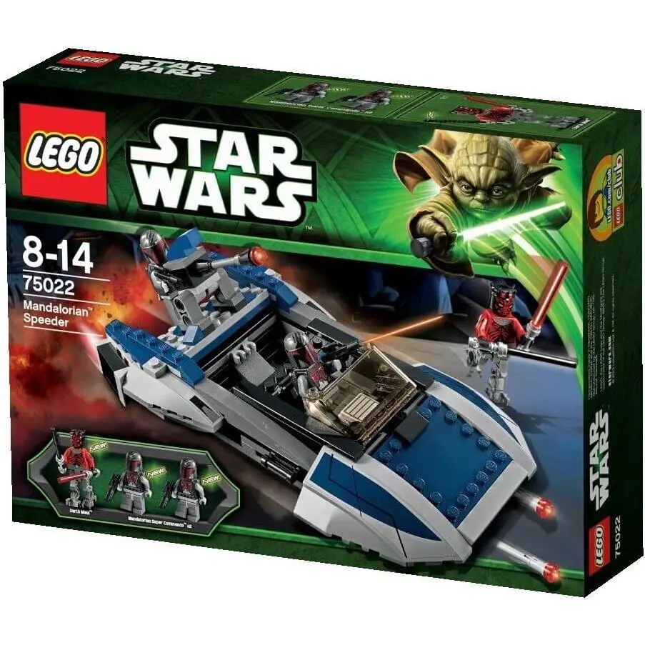 Lego Mandalorian Speeder 75022 Star Wars Minifigure Building Set