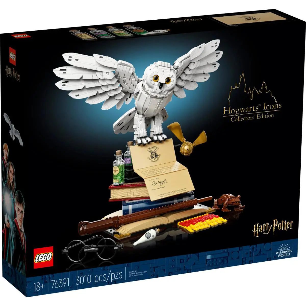 Lego Harry Potter 76391 Hogwarts Icons Collectors Edition
