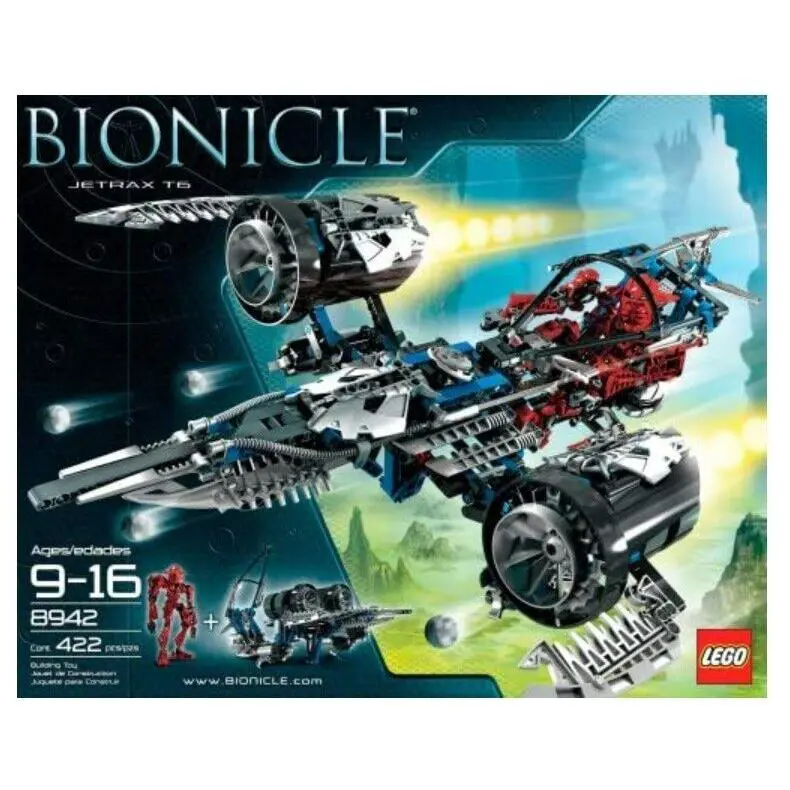 Lego 8942 Bionicle Battle Vehicles Jetrax T6 Retired Hard to Find Set