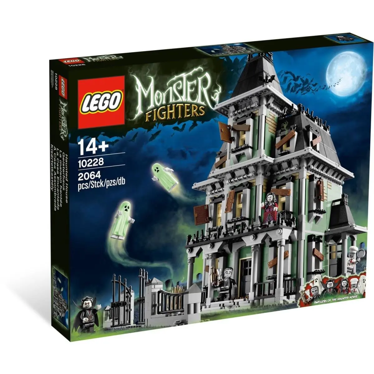 Lego Monster Fighters Haunted House 10228 Spooky - Classic - Rare