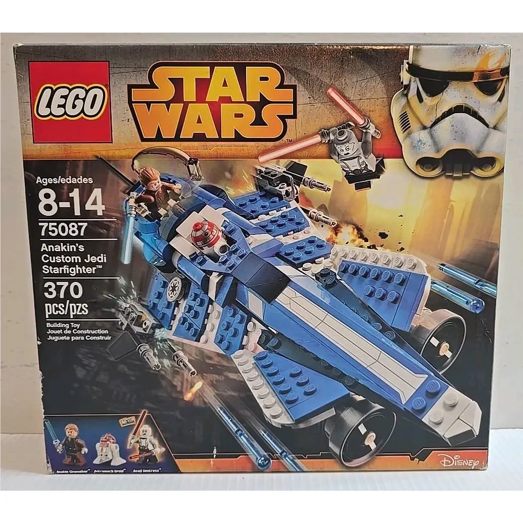 Lego Star Wars: Anakin`s Custom Jedi Starfighter 75087 Retired 2015