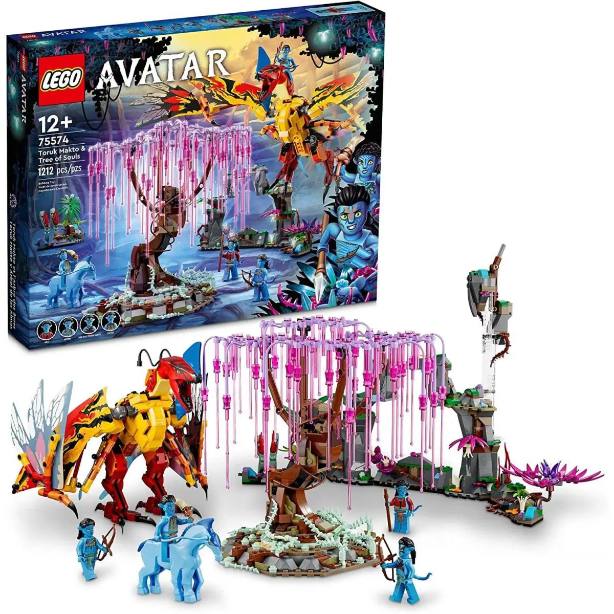 Lego Avatar Toruk Makto Tree of Souls 75574 Building Toy Set 1 212 Pieces