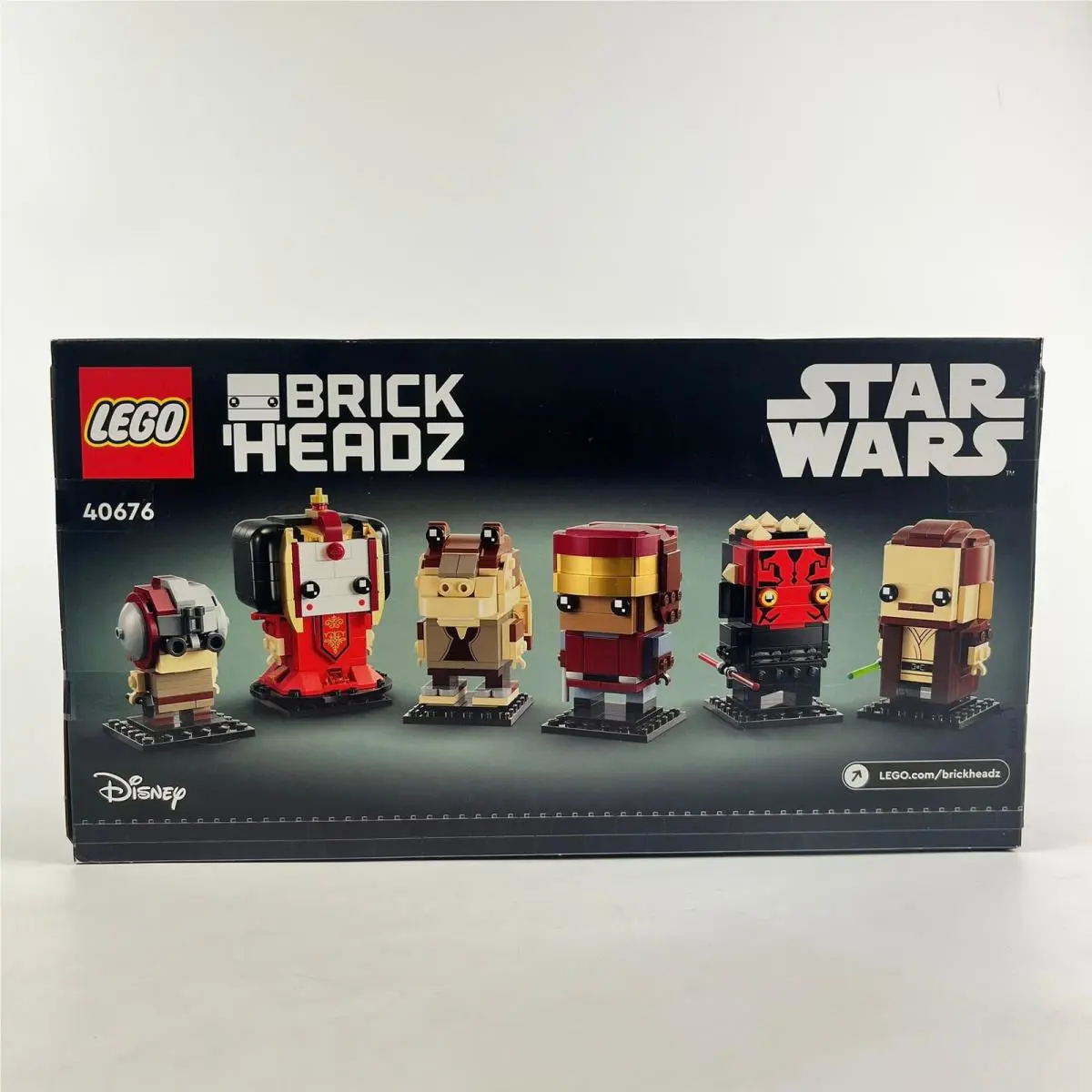 Lego Star Wars Brickheadz 40676 Phantom Menace Set 732 Pcs 25th Anniversary