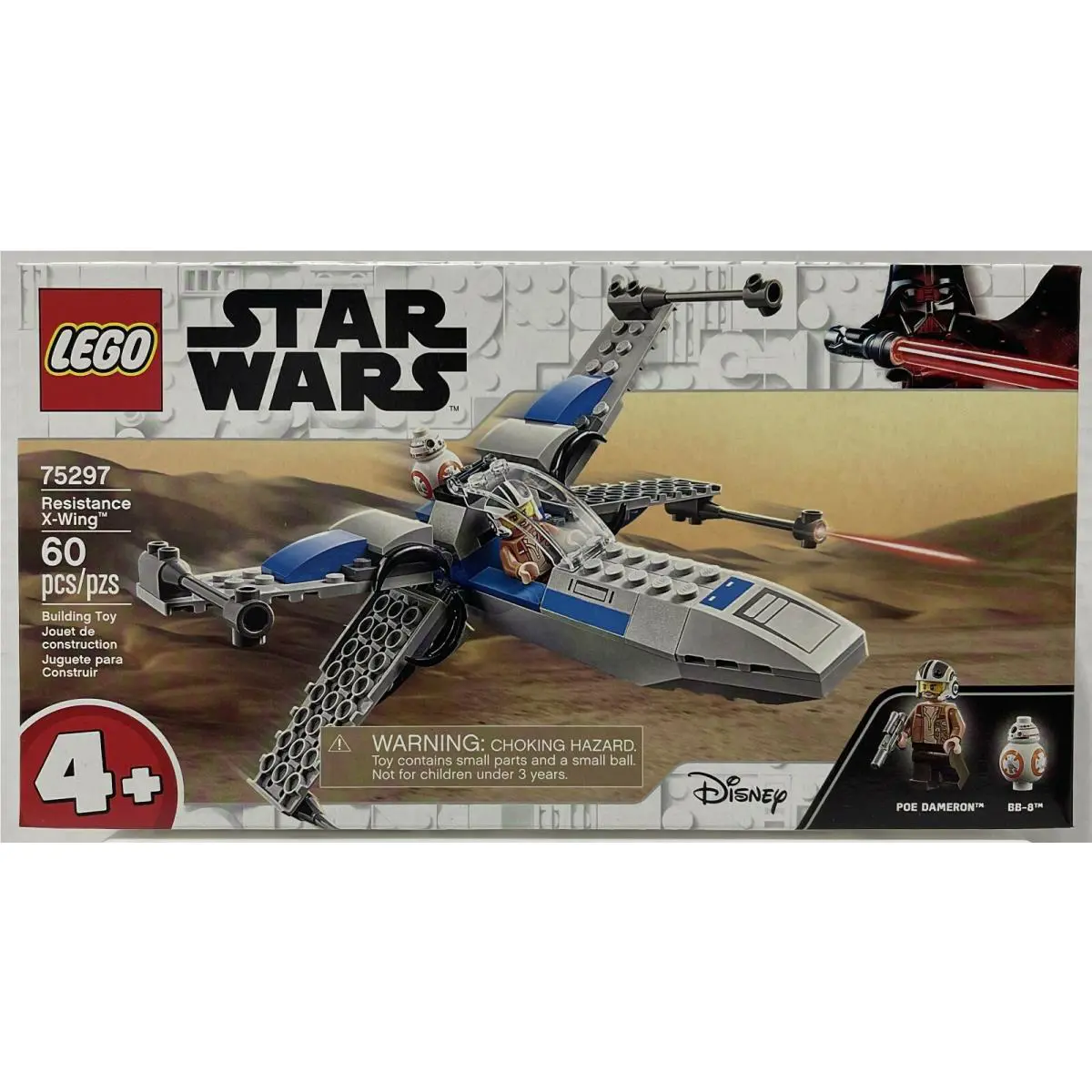 Lego Star Wars Resistance X-wing 75297 Building Toy 60pcs 4+ Retired