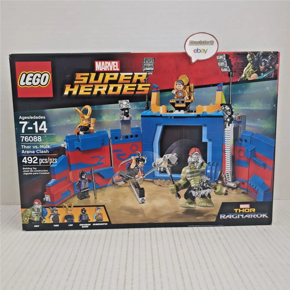 Lego Marvel Super Heroes Thor Vs. Hulk: Arena Clash 76088