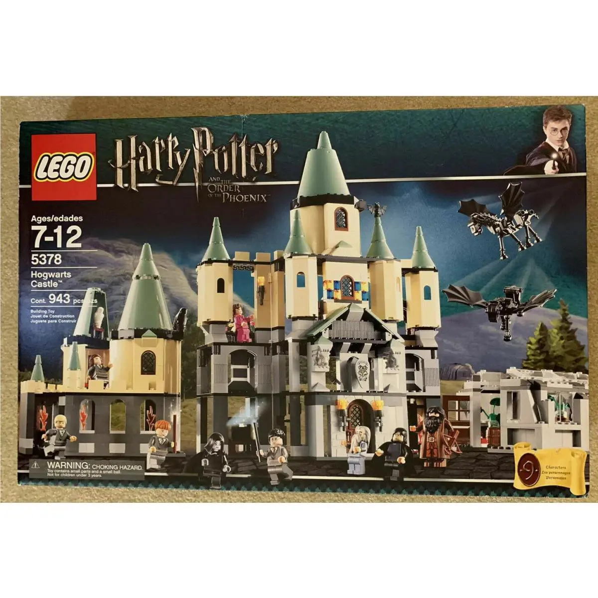 Lego Harry Potter Hogwarts Castle 5378 Box Retired