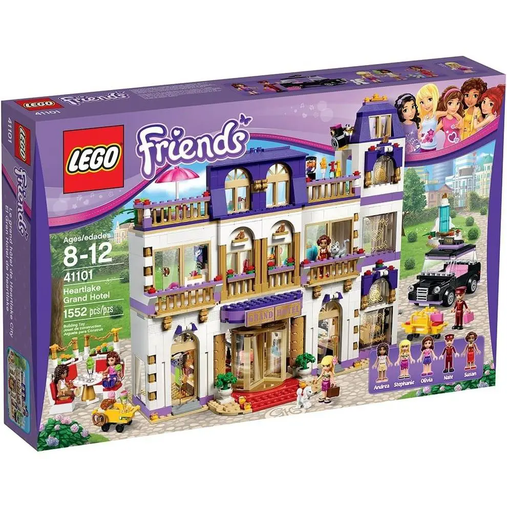 Lego Friends 41101: Heartlake Grand Hotel Retired Hard to Find Building Set