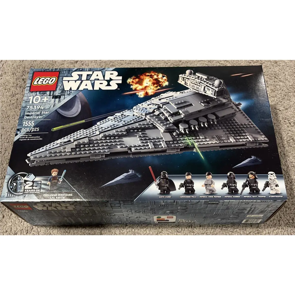 Lego Star Wars Imperial Star Destroyer 75394 with Exclusive Minifigure