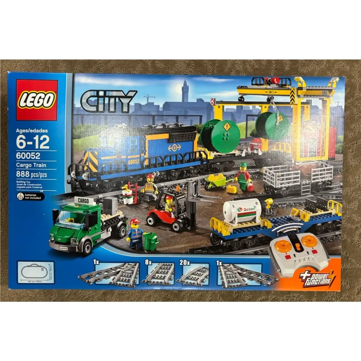 Lego City Cargo Train 7939 - - Retired
