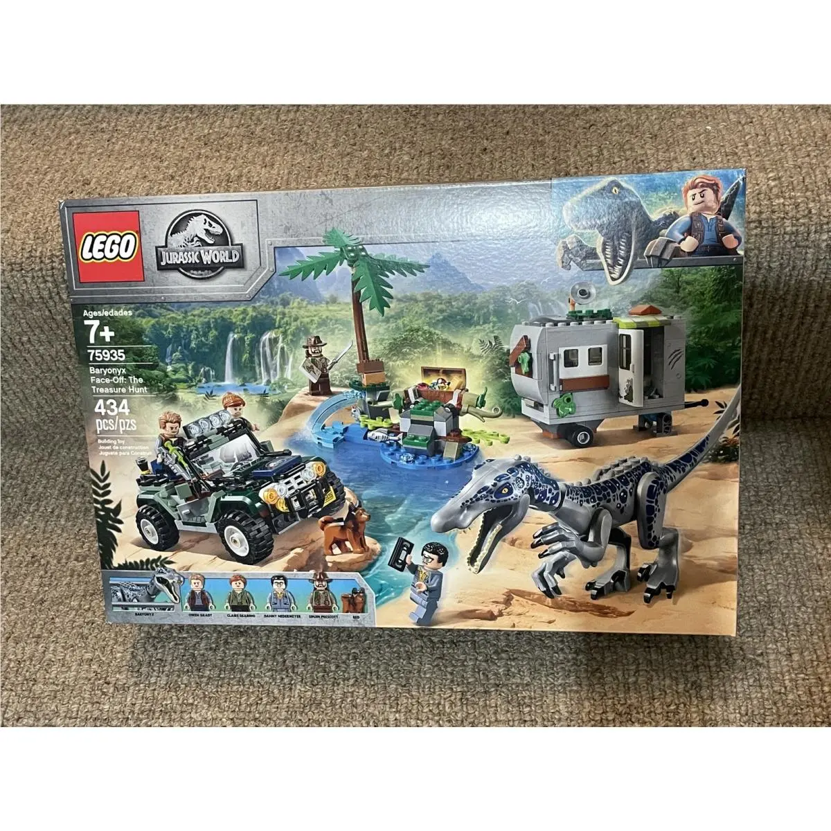 Lego Baryonyx Face-off: The Treasure Hunt - 75935 - Jurassic World - 2019