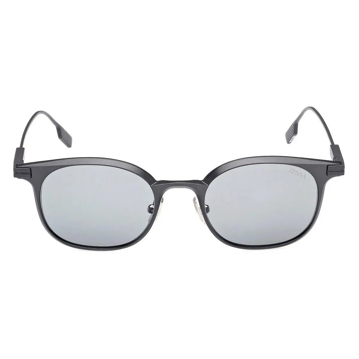EZ0260 Sunglasses Male Matte Gunmetal 50mm by Ermenegildo Zegna